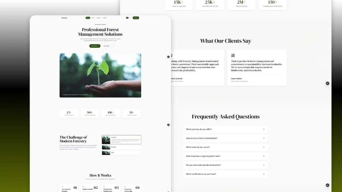 Website maintenance and post-launch optimization preview