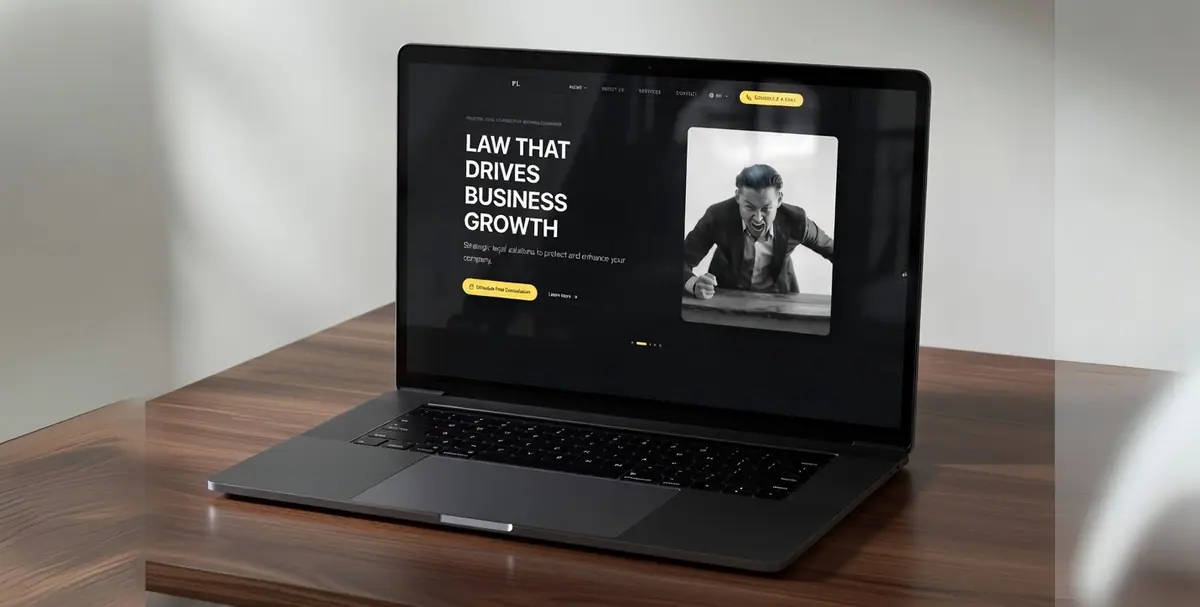 Clear offer and premium website structure preview