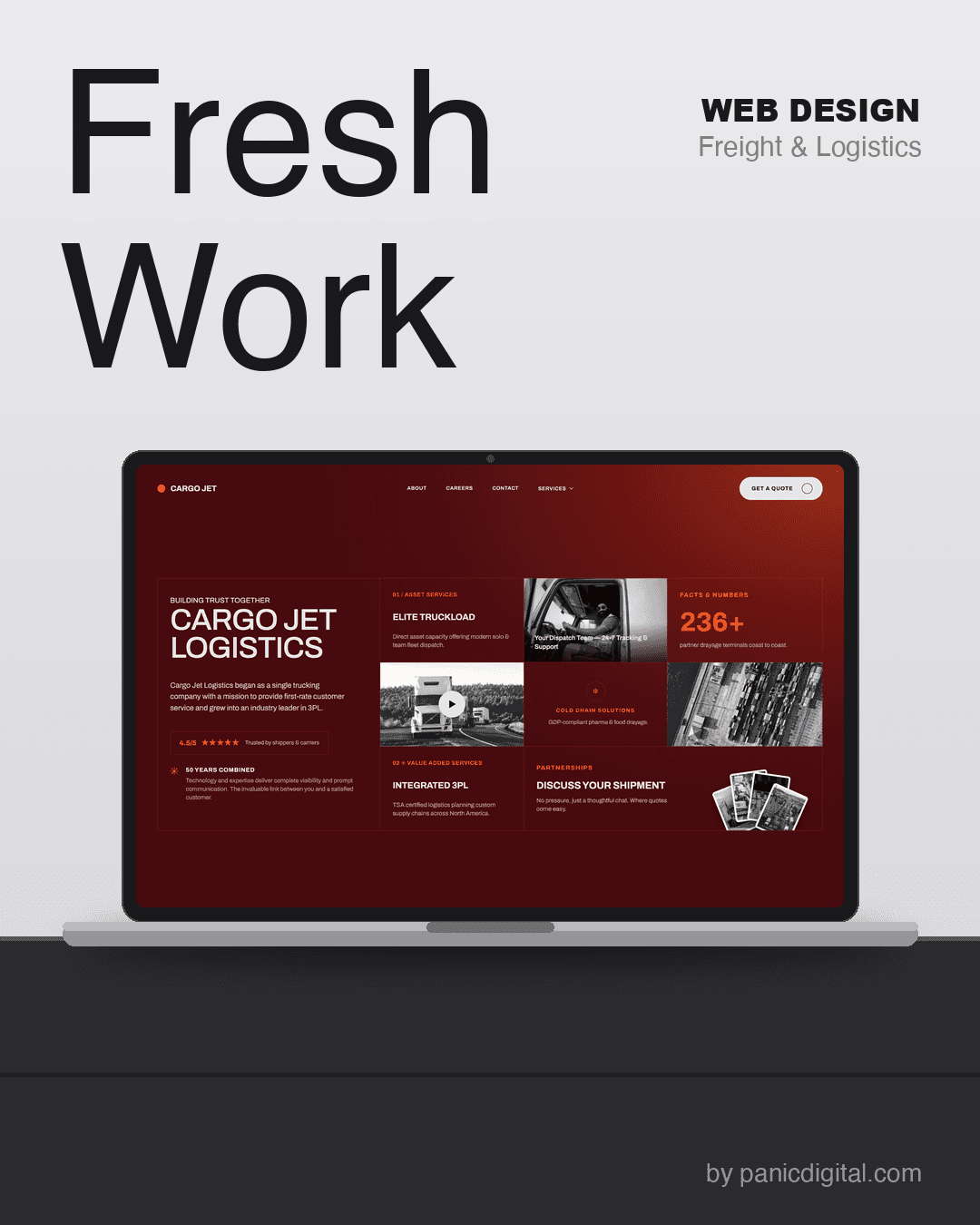 Cargo Jet Logistics project preview