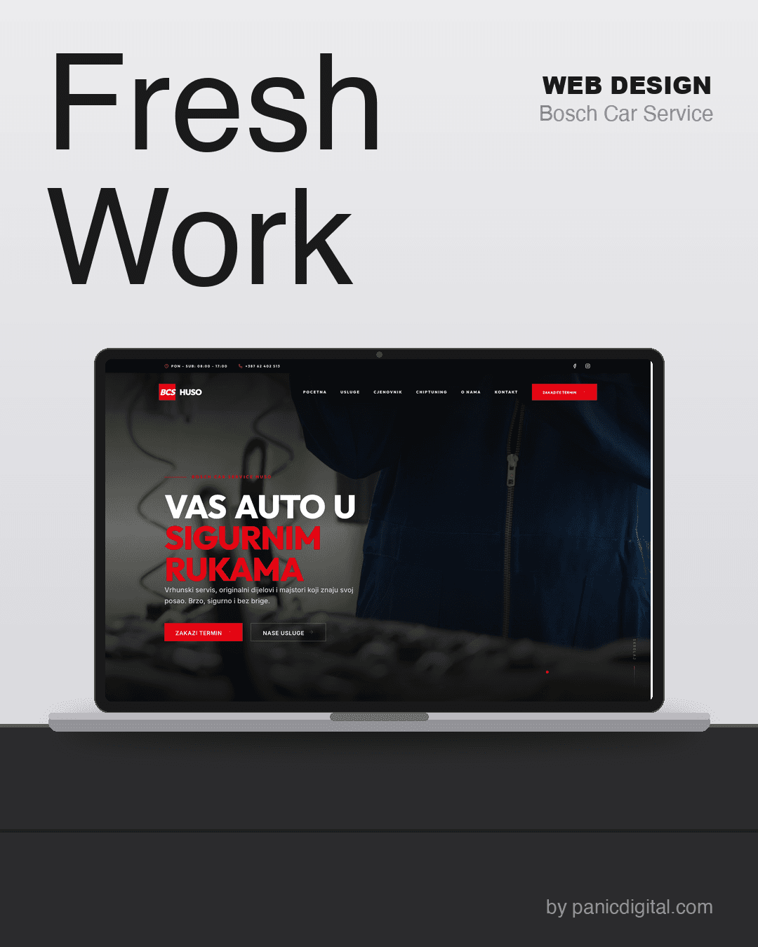 Auto Servis Huso Maglaj project preview